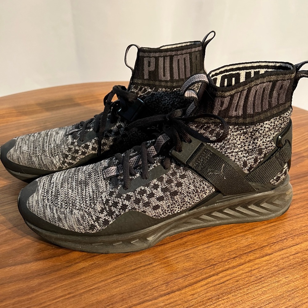 Puma Mens ignite high top sneakers. us11.5